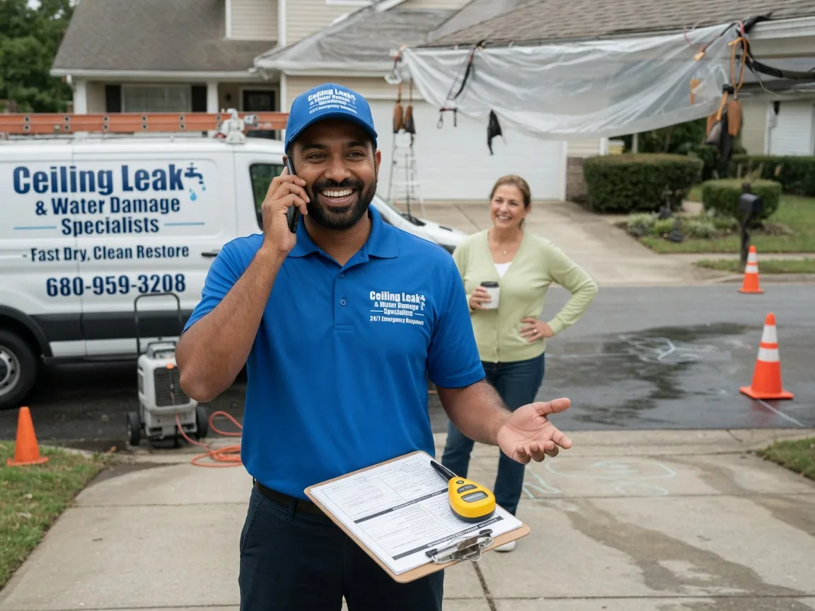 Ceiling Leak Cleanup Camas, WA FAQs